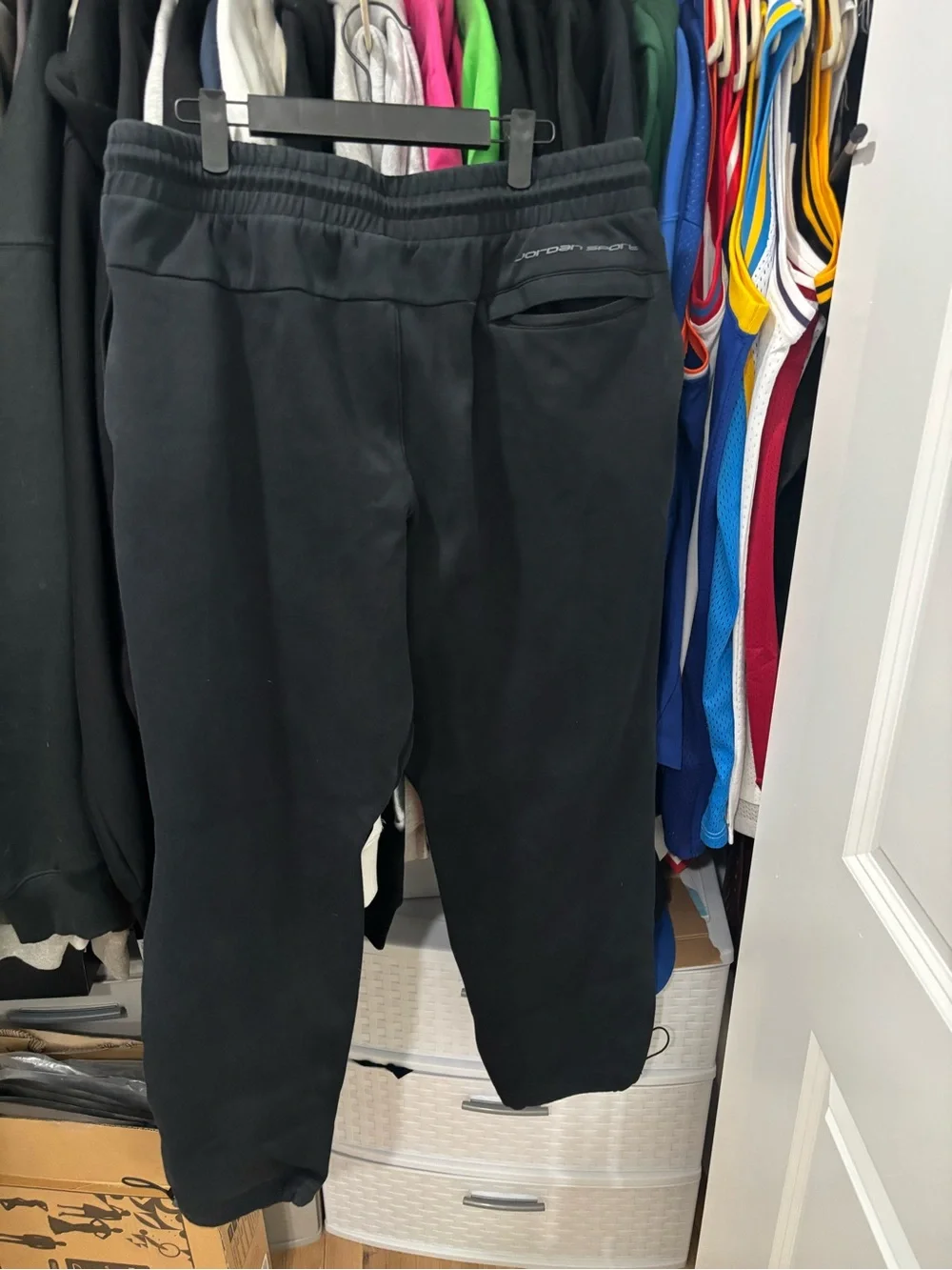 Jordan Black Men's Tech Fleece Joggers